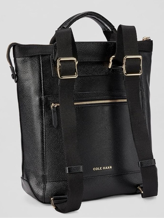 Cole Haan Grand Ambition leather convertible backpack main image 4